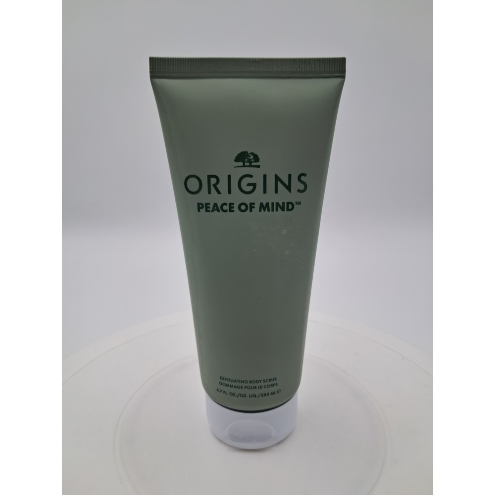 Origins Peace Of Mind Exfoliating Body Scrub 6.7 Oz/200ml NEW